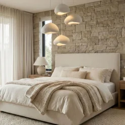 Riippuvalaisin Linento Lighting Loval Set-Lora-50-4-T-Nua, 4-osainen, valkoinen