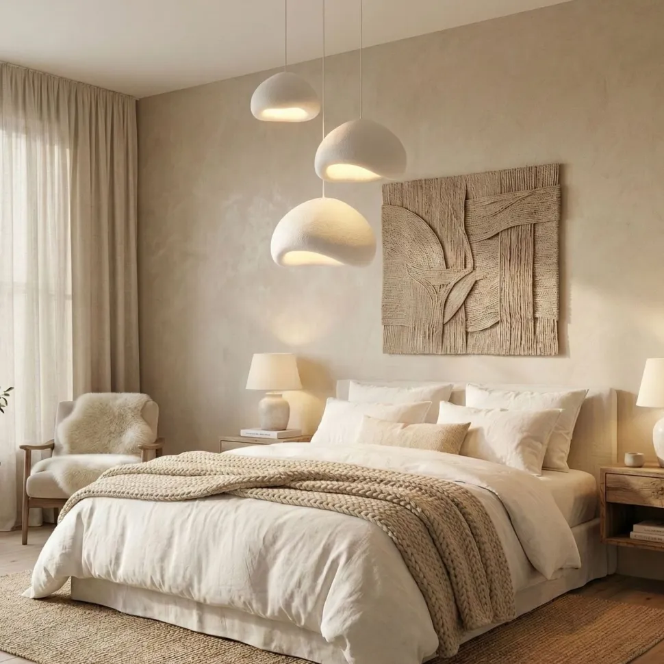 Riippuvalaisin Linento Lighting Loval Set-T-Luna, 3-osainen, valkoinen