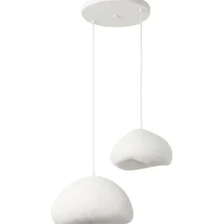 Riippuvalaisin Linento Lighting Loval 30-40-T-Nua, 2-osainen, valkoinen