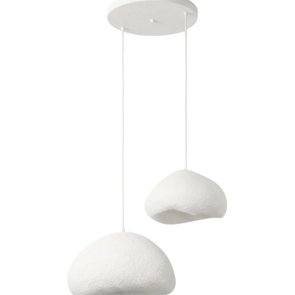Riippuvalaisin Linento Lighting Loval 30-40-T-Nua, 2-osainen, valkoinen