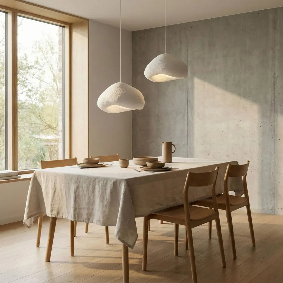 Riippuvalaisin Linento Lighting Loval 30-40-T-Nua, 2-osainen, valkoinen