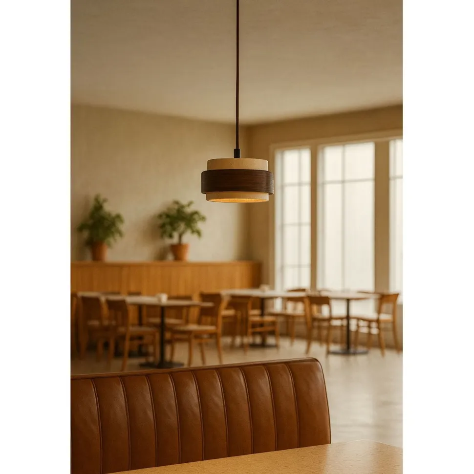Riippuvalaisin Linento Lighting Lover beige/saksanpähkinä