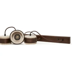 Riippuvalaisin Linento Lighting Lover C 3-osainen beige/saksanpähkinä