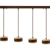 Riippuvalaisin Linento Lighting Lover D 4-osainen beige/saksanpähkinä
