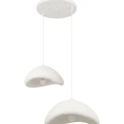 Riippuvalaisin Linento Lighting Luna 40-50-T-Nua, 2-osainen, valkoinen