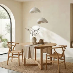 Riippuvalaisin Linento Lighting Luna 40-40-T-Nua, 2-osainen, valkoinen