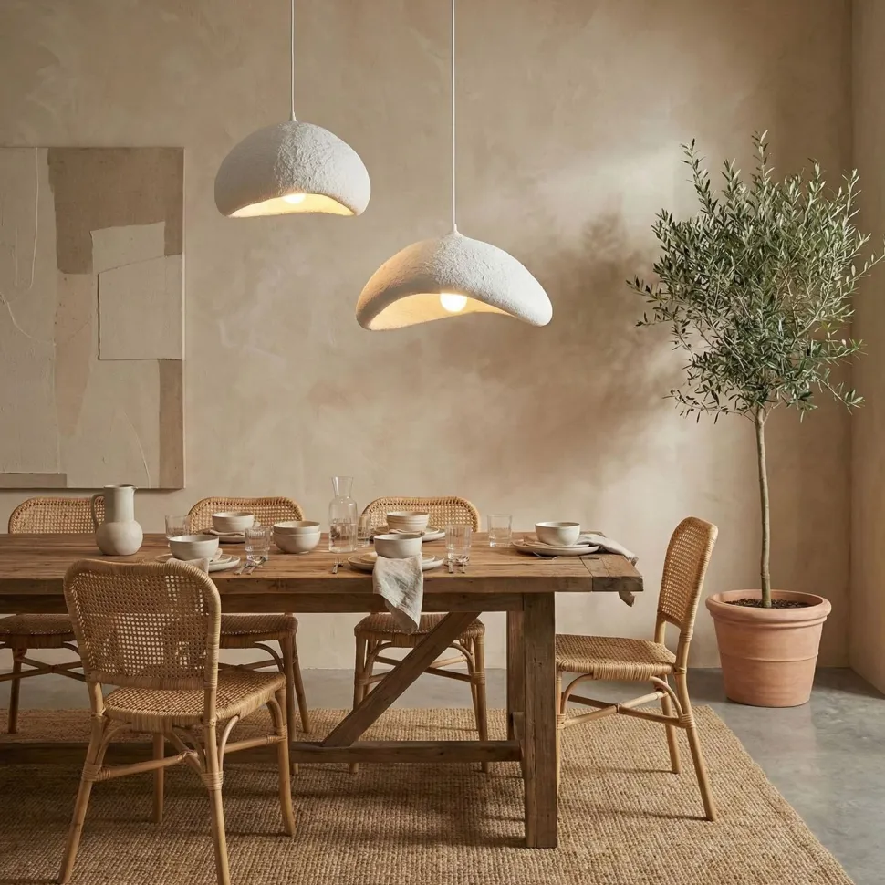 Riippuvalaisin Linento Lighting Luna 30-40-T-Nua, 2-osainen, valkoinen