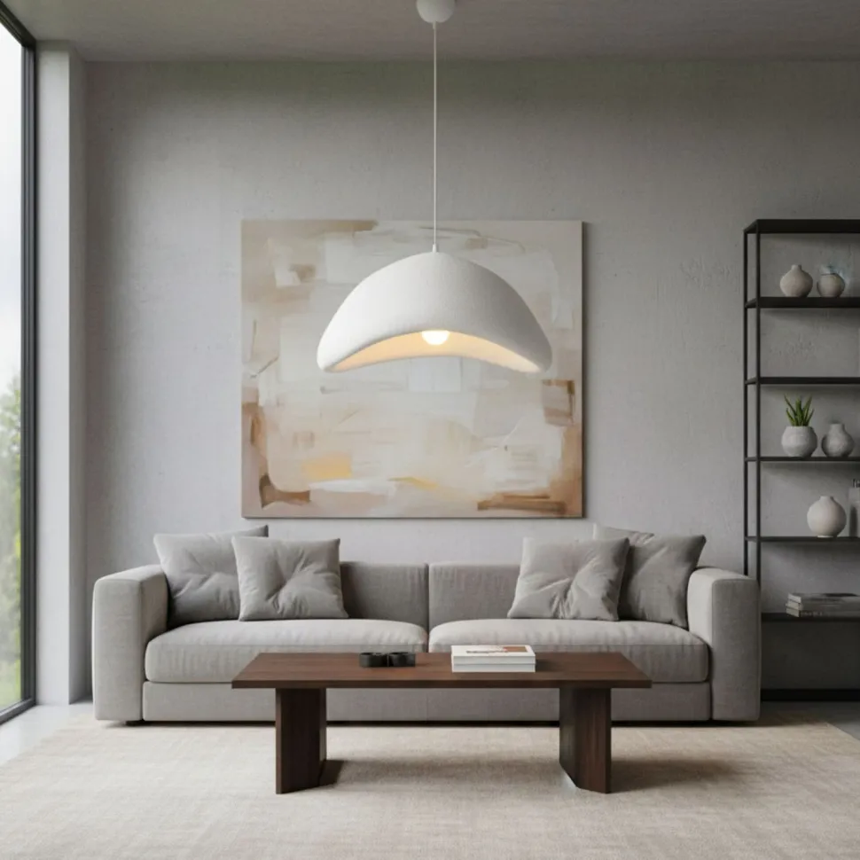 Riippuvalaisin Linento Lighting Luna 50 valkoinen