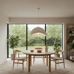 Riippuvalaisin Linento Lighting Luna 50 valkoinen