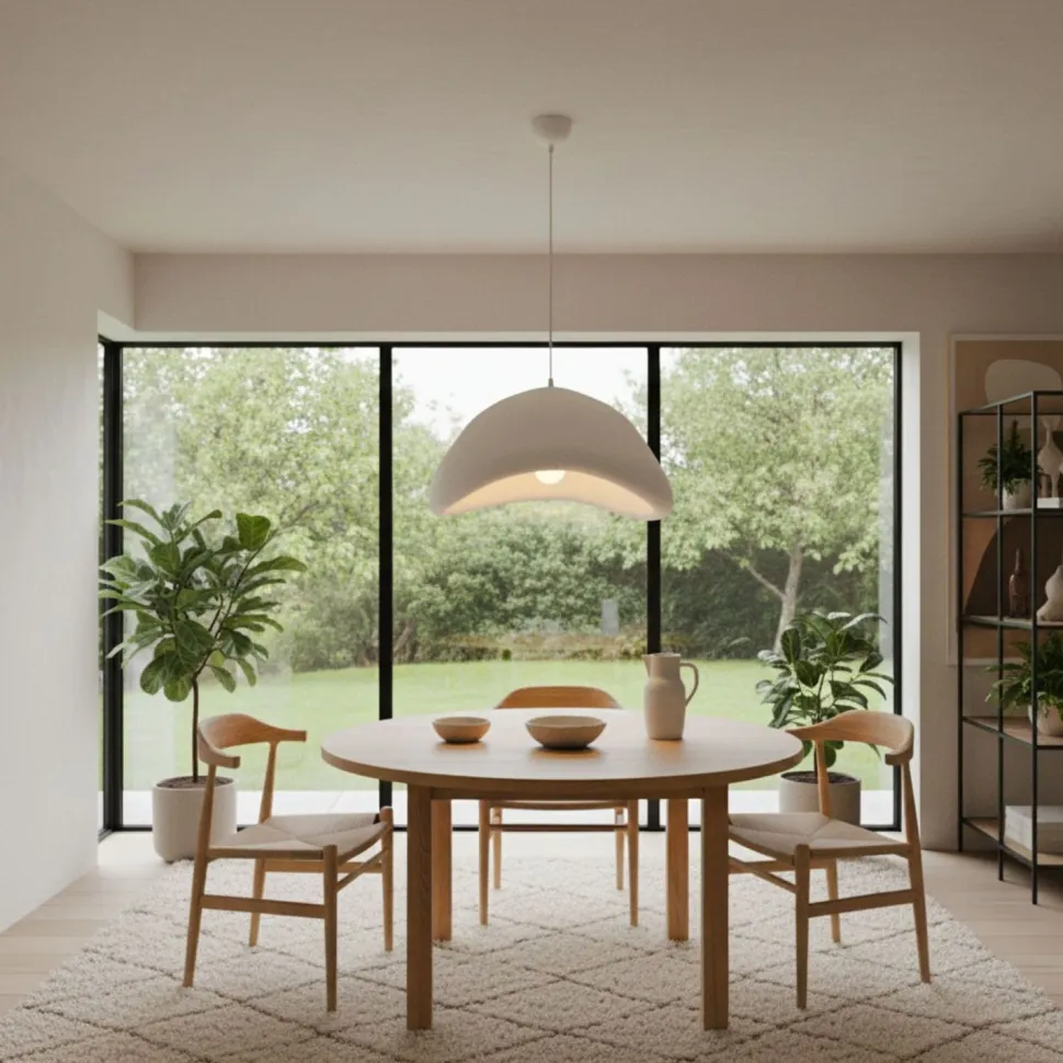Riippuvalaisin Linento Lighting Luna 50 valkoinen