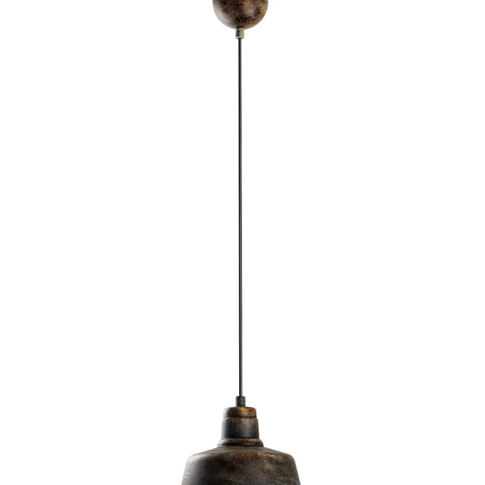 Riippuvalaisin Linento Lighting MEMATI-181RETRO-1, Ø19cm, tummanruskea