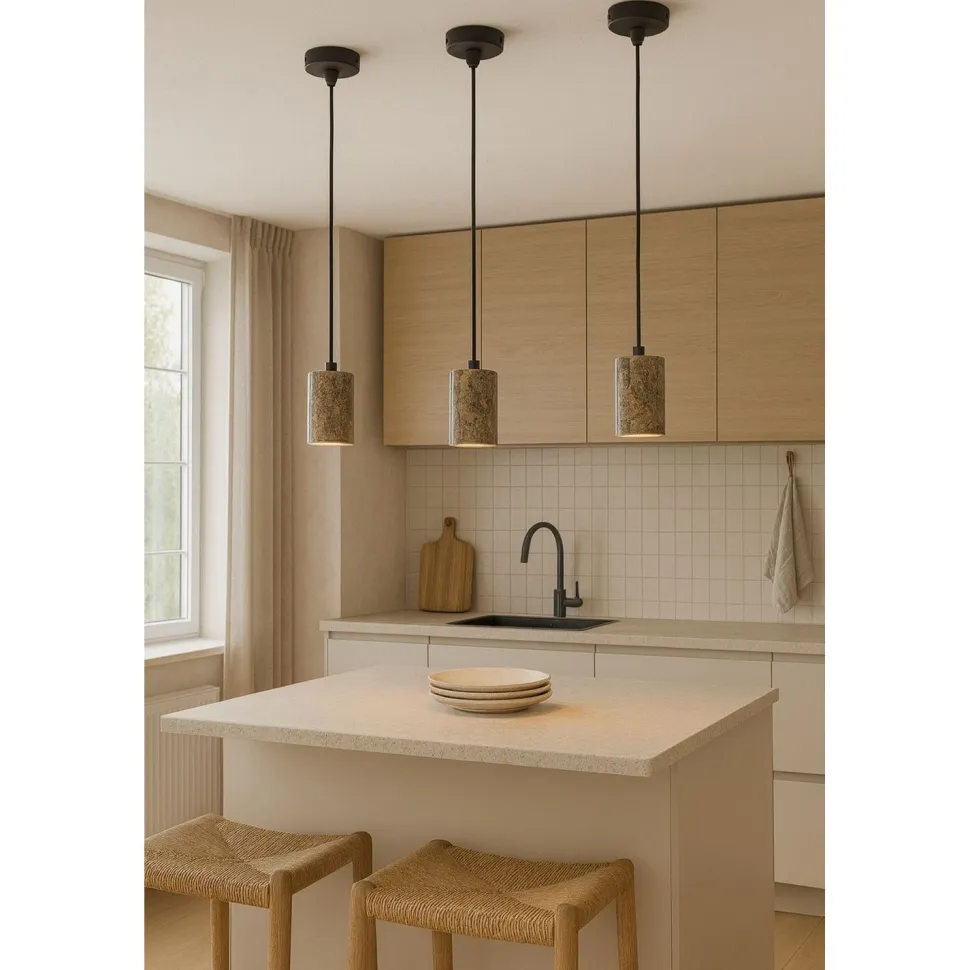 Riippuvalaisin Linento Lighting Mixed, Ø6.5cm, GU10, IP20, max. 10W, hopea