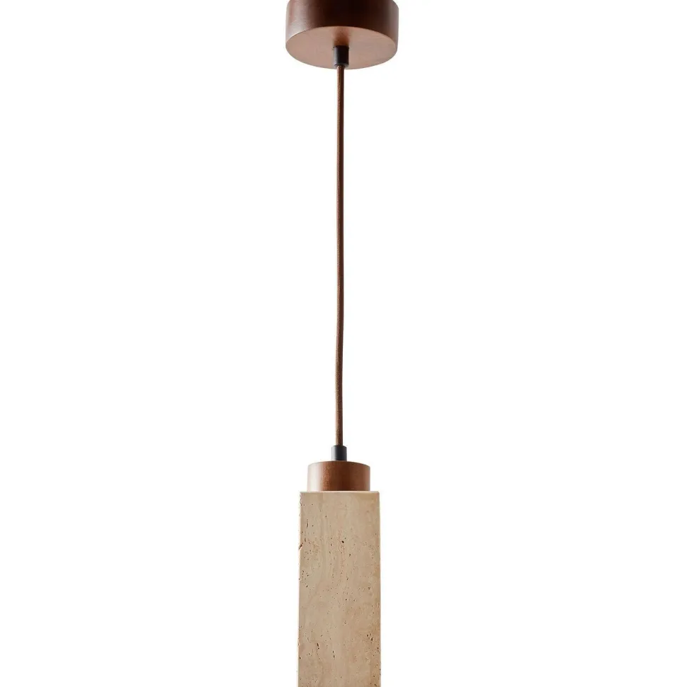 Riippuvalaisin Linento Lighting Mule, GU10, IP20, max. 10W, beige/pähkinä