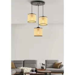 Riippuvalaisin Linento Lighting Multi Balance Hazeran, 32x32cm, E27, camel