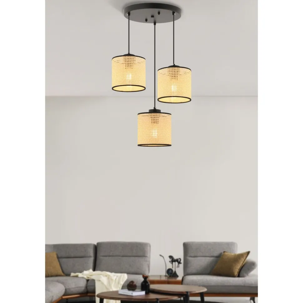 Riippuvalaisin Linento Lighting Multi Balance Hazeran, 32x32cm, E27, camel