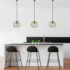 Riippuvalaisin Linento Lighting Nova, Ø20cm, kulta