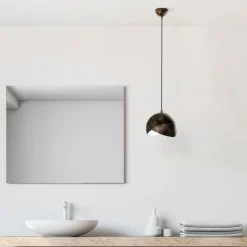 Riippuvalaisin Linento Lighting PACMAN-20-252-1-RETRO, Ø20cm, tummanruskea