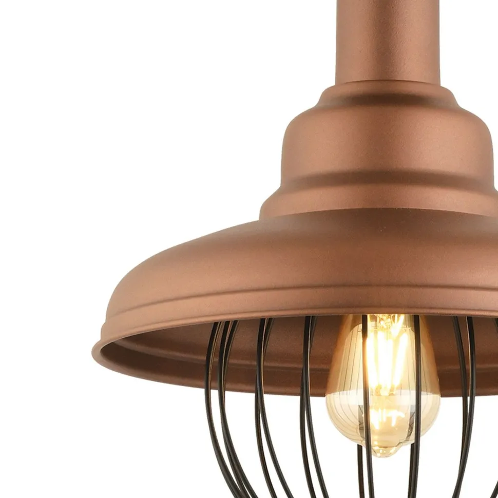 Riippuvalaisin Linento Lighting RT-11, Ø32cm, E27, max. 40W, IP20, kupari