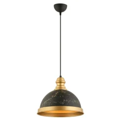 Riippuvalaisin Linento Lighting RT-5, Ø29cm, E27, max. 40W, IP20, musta