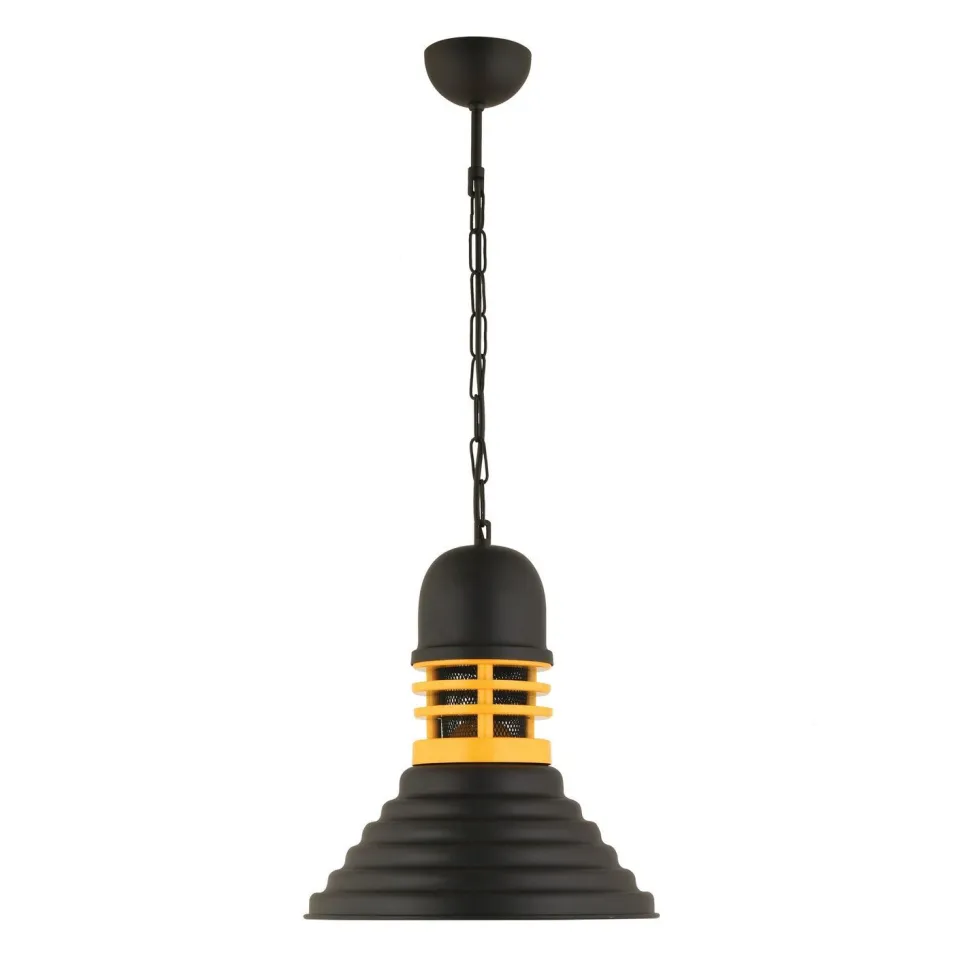 Riippuvalaisin Linento Lighting RT-33, Ø30cm, E27, max. 40W, IP20, musta