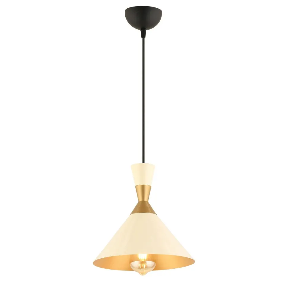 Riippuvalaisin Linento Lighting RT-18, Ø25cm, E27, max. 40W, IP20, valkoinen