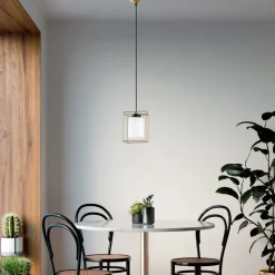 Riippuvalaisin Linento Lighting Swank-702-6, Ø15cm, kulta