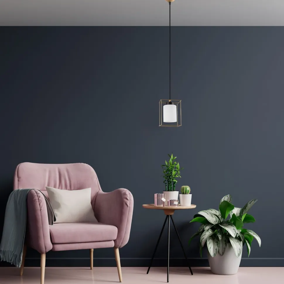 Riippuvalaisin Linento Lighting Swank-702-6, Ø15cm, kulta