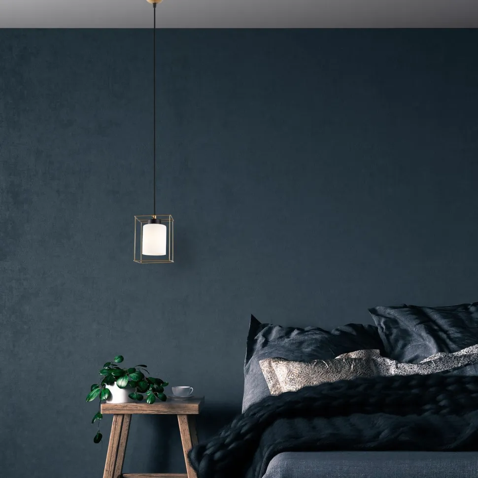 Riippuvalaisin Linento Lighting Swank-702-6, Ø15cm, kulta