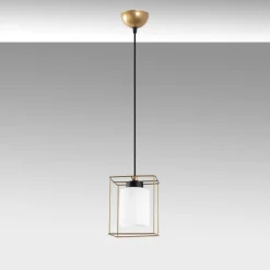 Riippuvalaisin Linento Lighting Swank-702-6, Ø15cm, kulta
