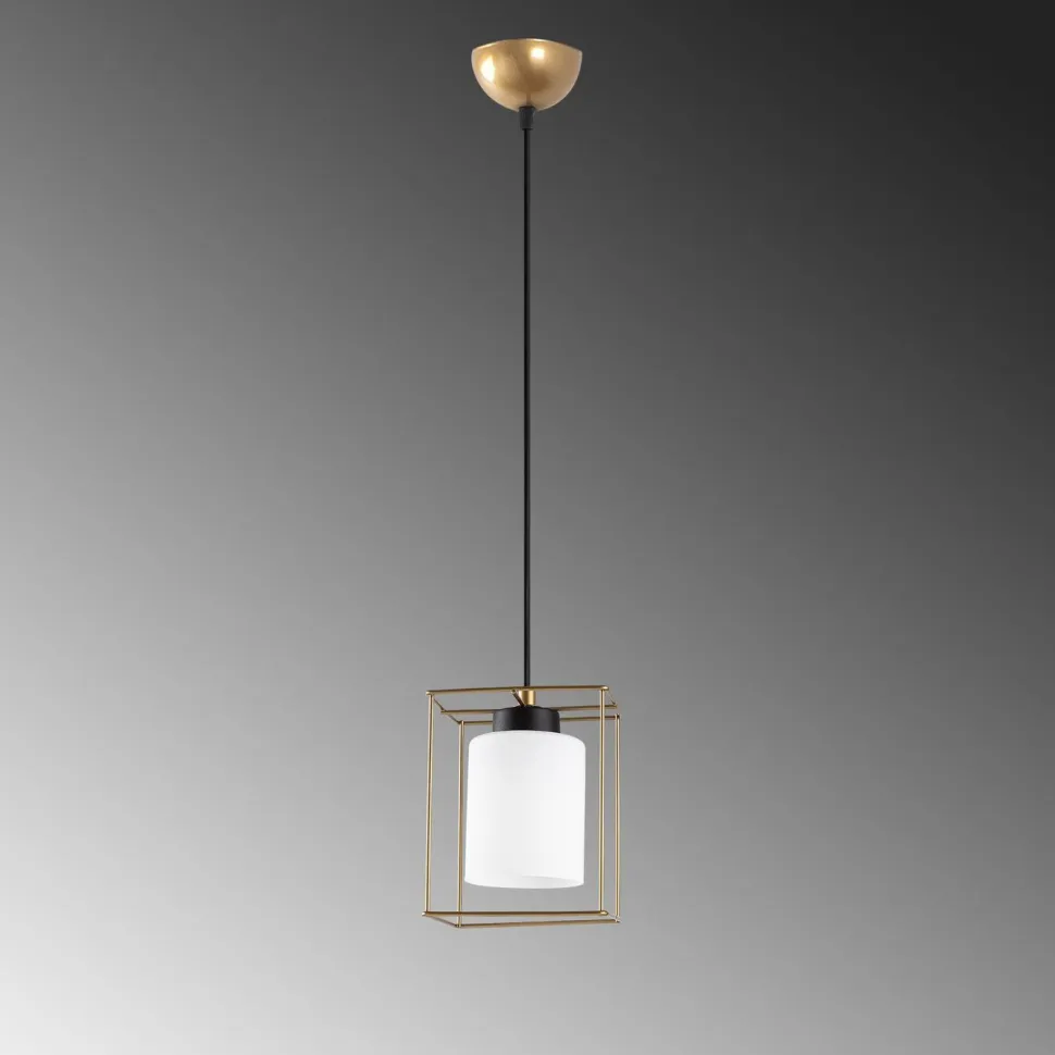 Riippuvalaisin Linento Lighting Swank-702-6, Ø15cm, kulta