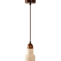 Riippuvalaisin Linento Lighting Swis beige/saksanpähkinä