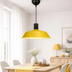 Riippuvalaisin Linento Lighting Tiina 242400, Ø35.5cm, keltainen