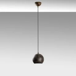 Riippuvalaisin Linento Lighting TOP-15-242-RETRO, Ø15cm, tummanruskea