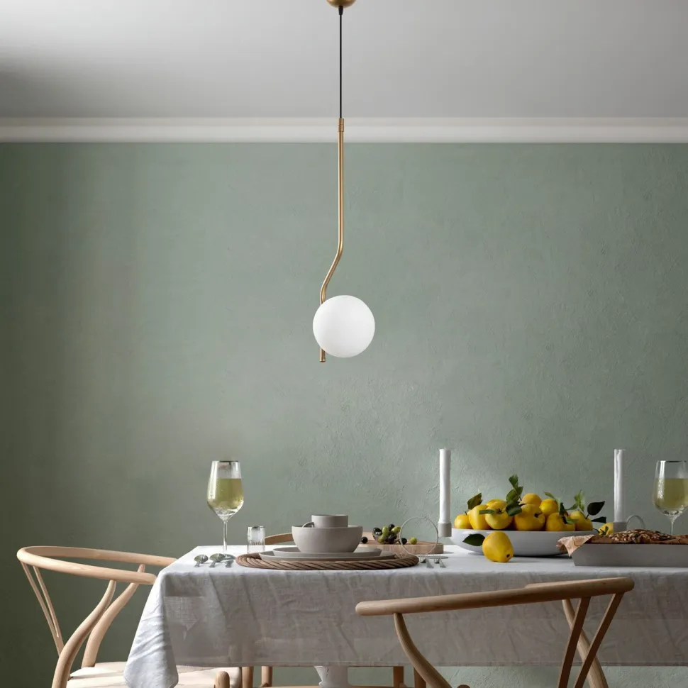 Riippuvalaisin Linento Lighting Tulip-13819, Ø15cm, kulta