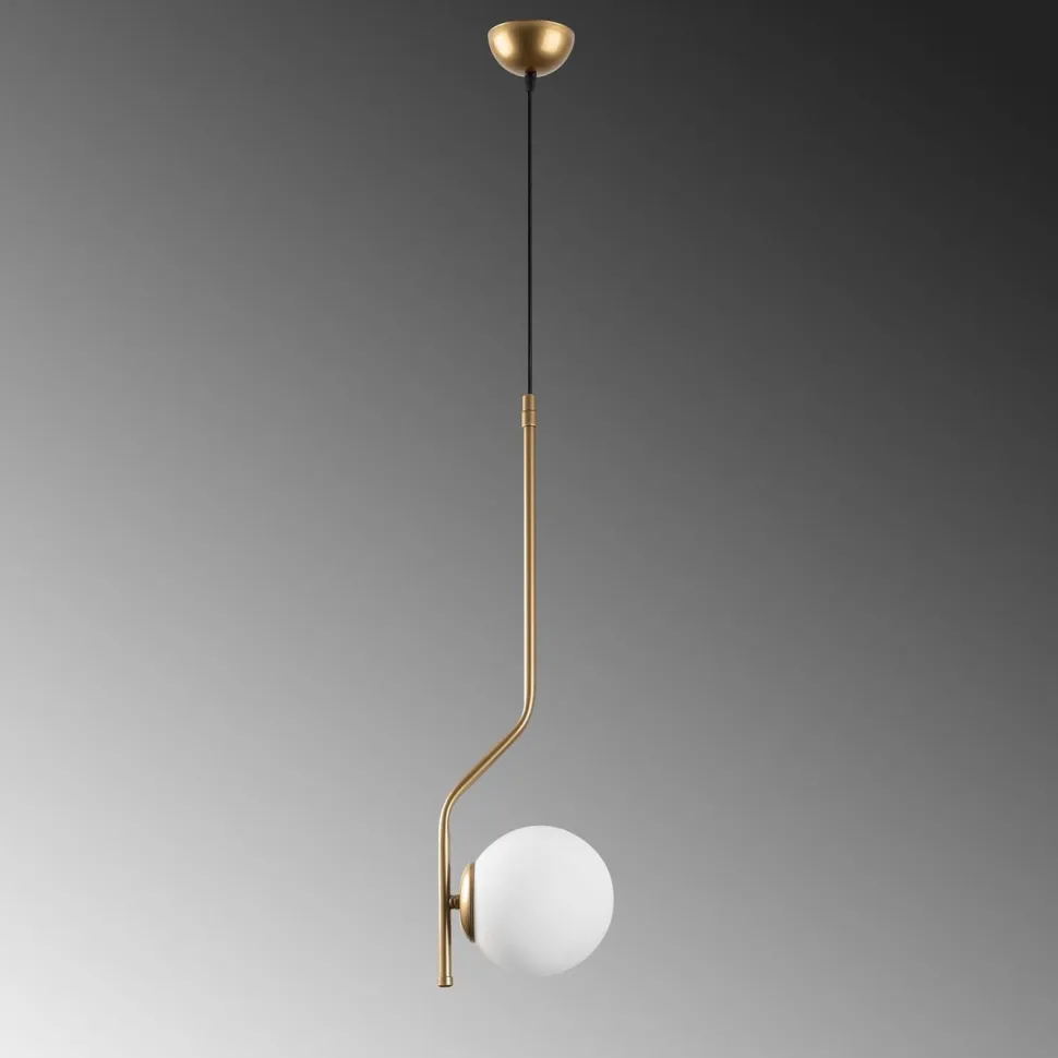 Riippuvalaisin Linento Lighting Tulip-13819, Ø15cm, kulta