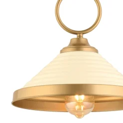 Riippuvalaisin Linento Lighting YM-6, Ø30cm, E27, max. 40W, IP20, valkoinen