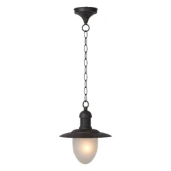 Riippuvalaisin Lucide Aruba Ø25cm 60W himmennettävä ruoste