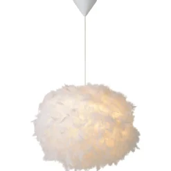 Riippuvalaisin Lucide Goosy Soft Ø50 cm valkoinen