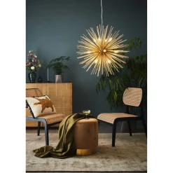 Riippuvalaisin Markslöjd Soleil Ø72cm kulta
