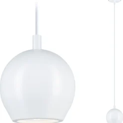 Riippuvalaisin Paulmann Shima Ø96mm GU10 max. 10W IP44 valkoinen