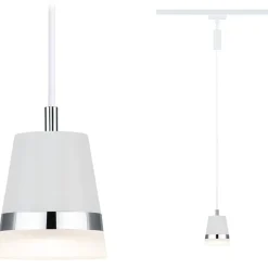 Riippuvalaisin Paulmann URail Cone GU10 max. 10W himmennettävä valkoinen