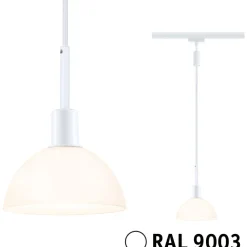 Riippuvalaisin Paulmann URail Sarrasani E14 max. 20W himmennettävä valkoinen