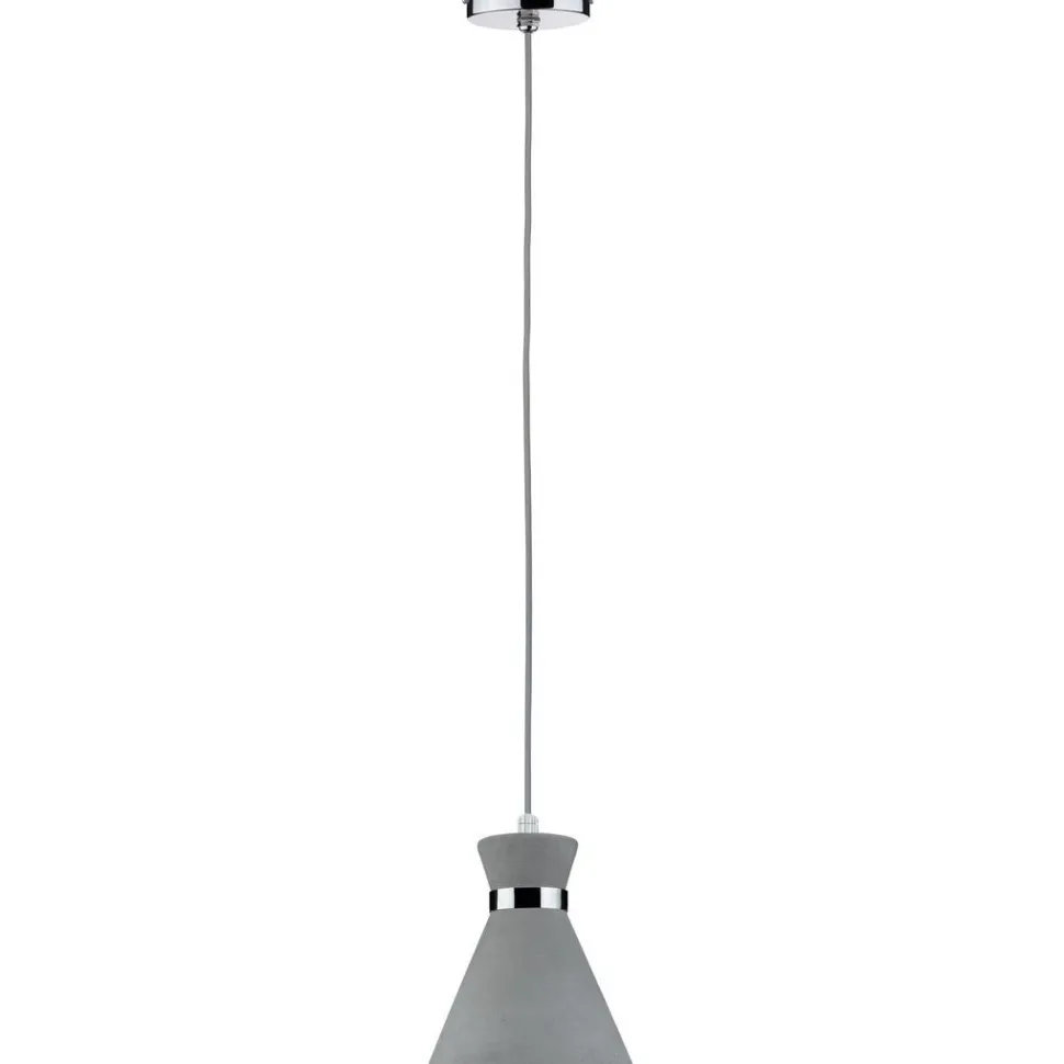 Riippuvalaisin Paulmann Verve, IP44, E27, harmaa