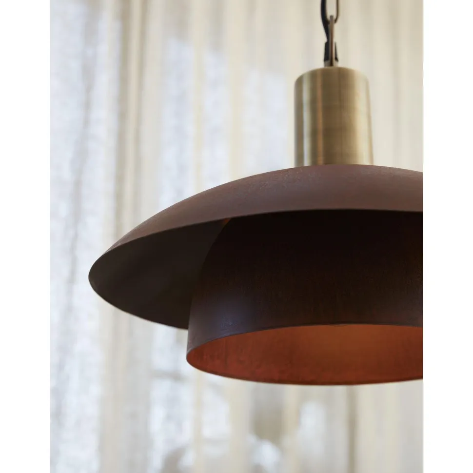 Riippuvalaisin PR Home Bolton Ø45 cm ruoste