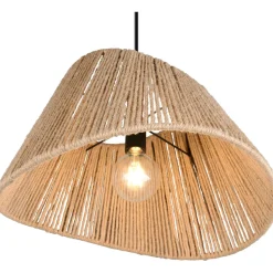 Riippuvalaisin Trio Valerie, E27, luonnollinen väri/juutti