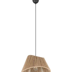 Riippuvalaisin Trio Valerie, E27, luonnollinen väri/juutti