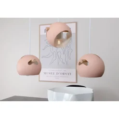Riippuvalaisin Venture Home Tubbie, ø23cm, 3-osainen, vaaleanpunainen