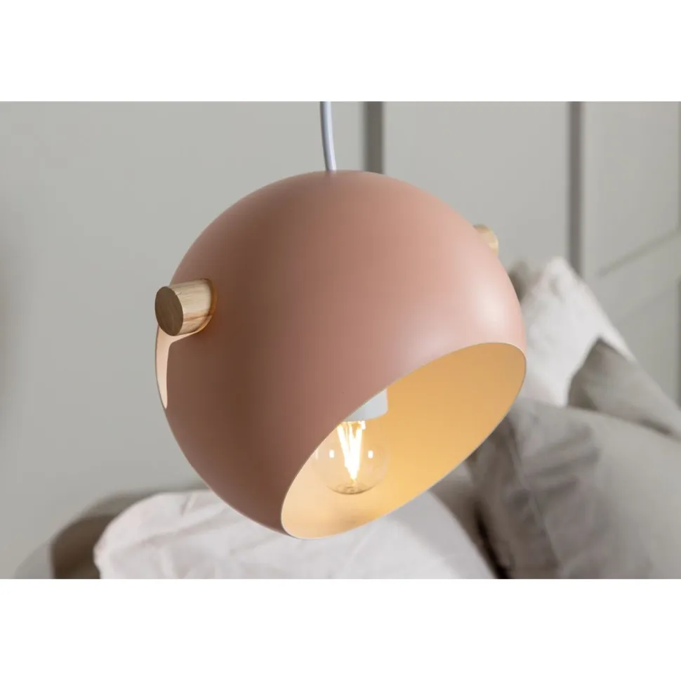 Riippuvalaisin Venture Home Tubbie, ø23cm, vaaleanpunainen
