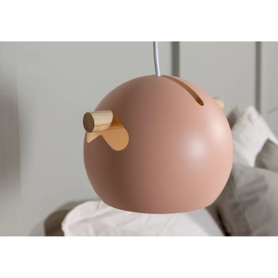 Riippuvalaisin Venture Home Tubbie, ø23cm, vaaleanpunainen