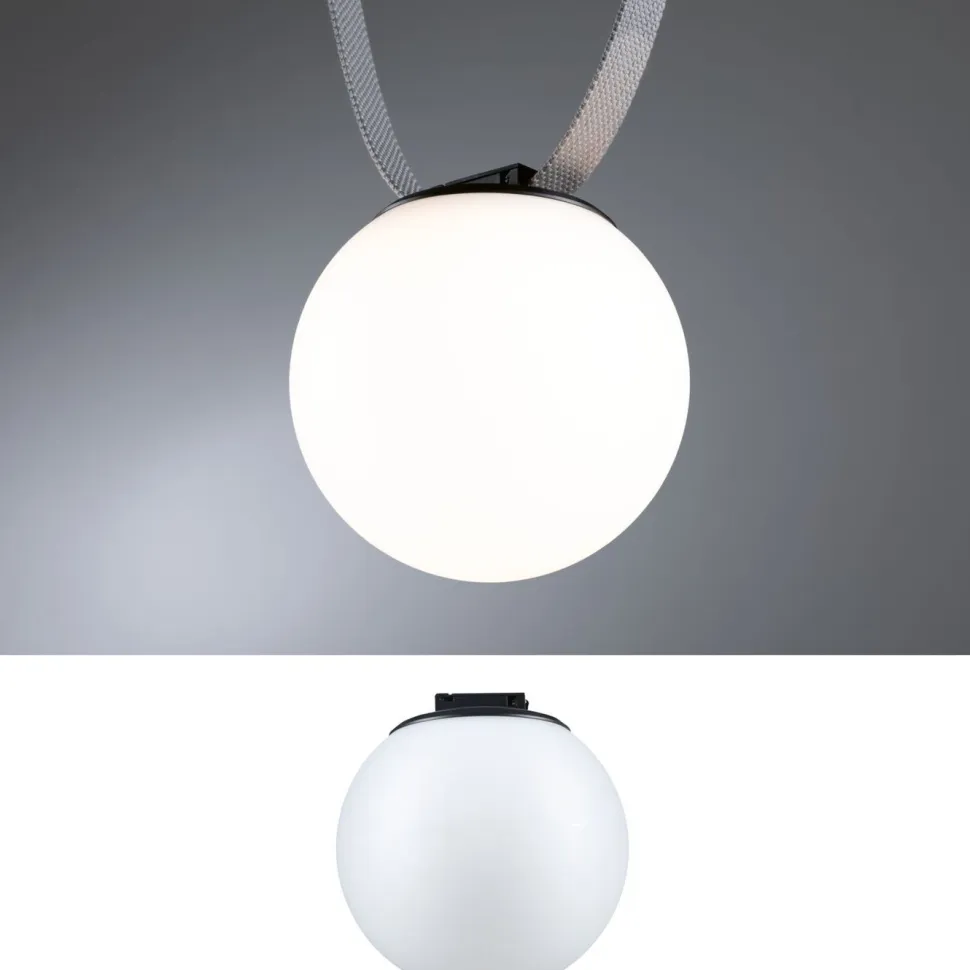 Ripustettava valaisin Paulmann ULine Ball Ø15cm LED 3000K 8W valkoinen/musta